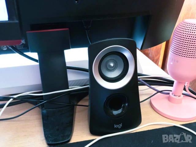 Аудио система Logitech - Z313, 2.1, черна, снимка 2 - Аудиосистеми - 53611610