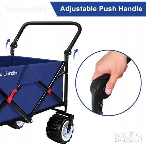 ПРОМОЦИЯ Сгъваема мултифункционална количка BEAU JARDIN DA069, снимка 5 - Други - 53096576