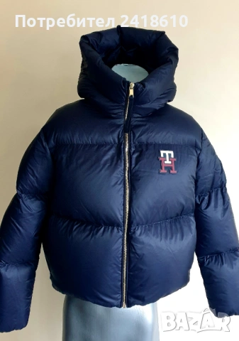 Tommy Hilfiger Womens Down Jacket Size L НОВО! ОРИГИНАЛ! Дамско Зимно пухено Яке!, снимка 13 - Якета - 53430393
