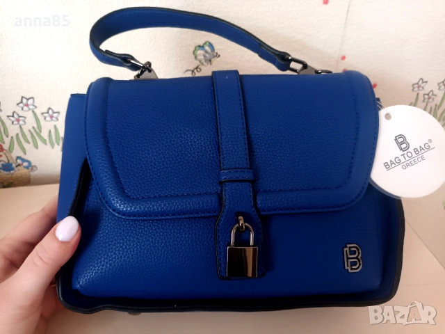 Нова синя чантичка , снимка 2 - Чанти - 53580240