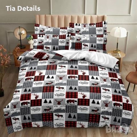 Коледни спални комплекти, снимка 2 - Спално бельо - 52557005