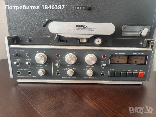 Ролков магнетофон Revox B 77, снимка 4 - Декове - 52503019