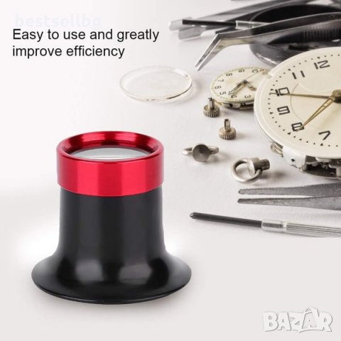 Мощна увеличителна лупа голямо увеличение 15X злато часовници бижута, снимка 4 - Други инструменти - 35890456