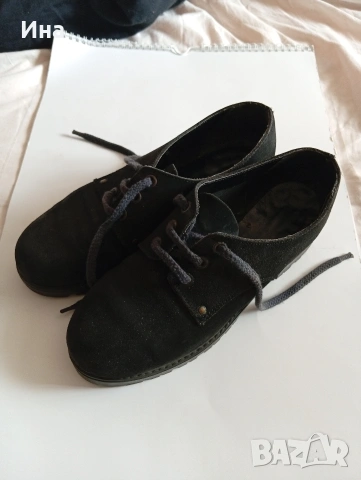 Черни спортни обувки естеств.кожа ном.38, снимка 5 - Спортна екипировка - 53034932