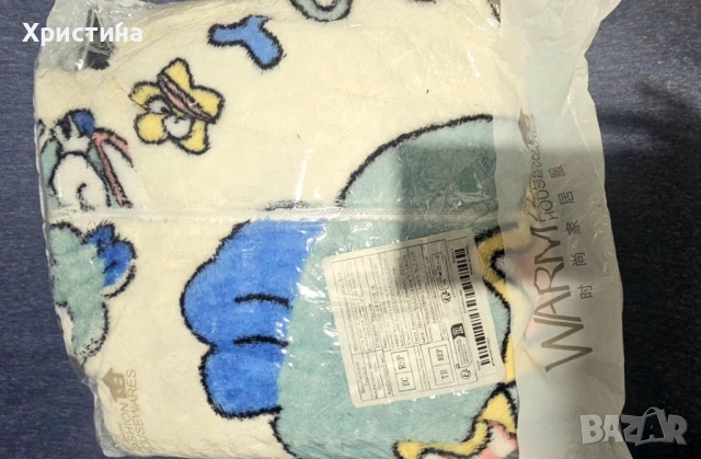 Дамски комплект  пухена пижама, снимка 3 - Пижами - 53019007