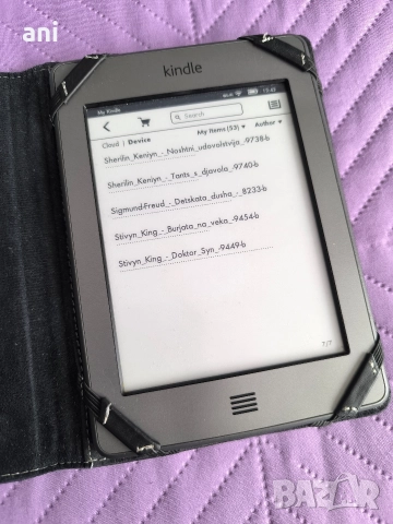 e-book Kindle, четец , снимка 3 - Електронни четци - 52905531