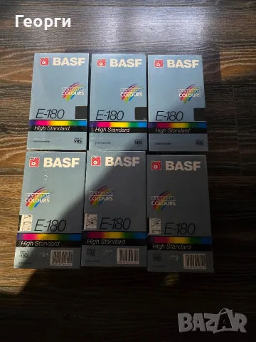 Продавам видео касетки BASF E180 