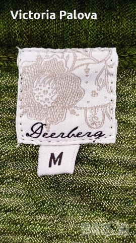 Луксозна рокля DEERBERG 100% мерино вълна , снимка 3 - Рокли - 53342971