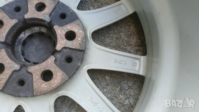 4 бр. джанти 16", 5x112 66 mm с зимни гуми 202/60/16, снимка 13 - Гуми и джанти - 53842726