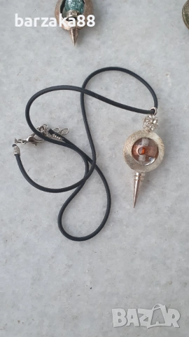 Посребрени гердани 3 броя, снимка 5 - Колиета, медальони, синджири - 53639932