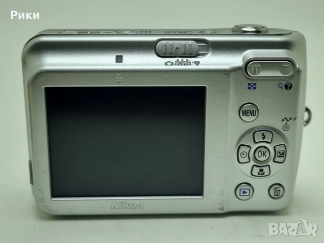 Nikon COOLPIX L5 7.2MP Digital Camera - Silver, снимка 9 - Фотоапарати - 53804821