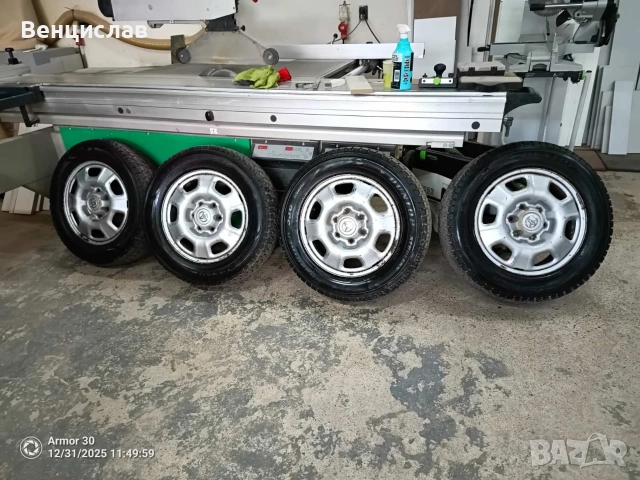 Джанти с гуми toyota 17 hilyx/land cruiser