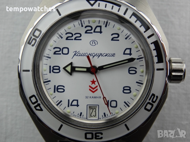ВОСТОК КОМАНДИРСКИЕ АВТОМАТИЧЕН-24 часа  ref: 650546
