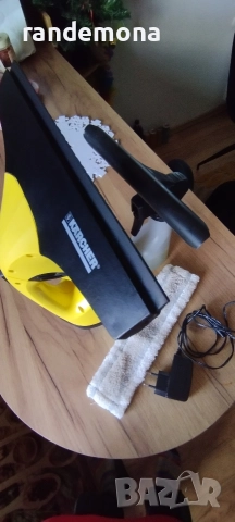 Акумулаторна стъклочистачка Karcher WV2 , снимка 3 - Парочистачки и Водоструйки - 52919107