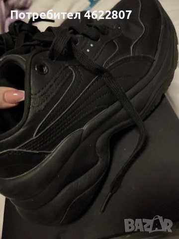 Дамски маратонки с висока пладформа на пума, снимка 3 - Маратонки - 52066204