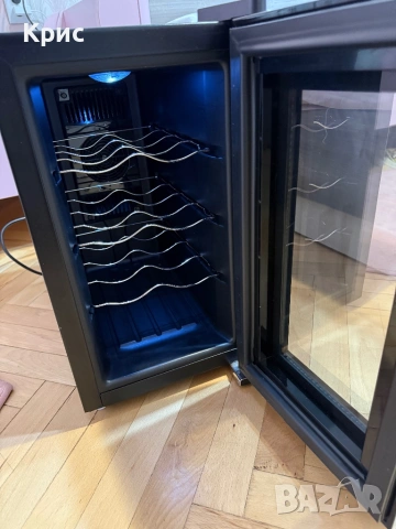 Охладител за вино, винотека 8 бутилки Ambiano., снимка 7 - Хладилници - 53066981