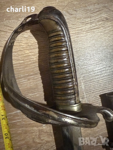 Старинна френска сабя , снимка 3 - Антикварни и старинни предмети - 52641103