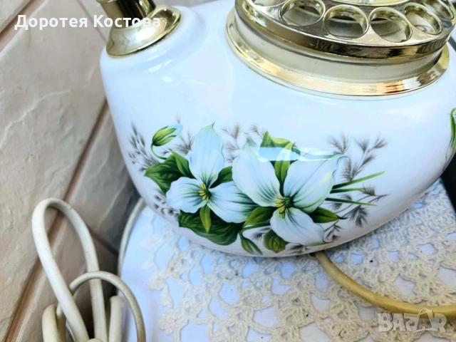 ROYAL ALBERT красив телефон от костен порцелан от Англия, снимка 6 - Антикварни и старинни предмети - 53806876