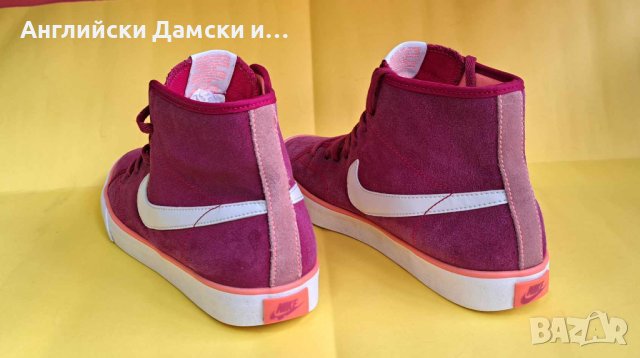 Английски дамски оригинални кецове-NIKE, снимка 5 - Кецове - 44459595