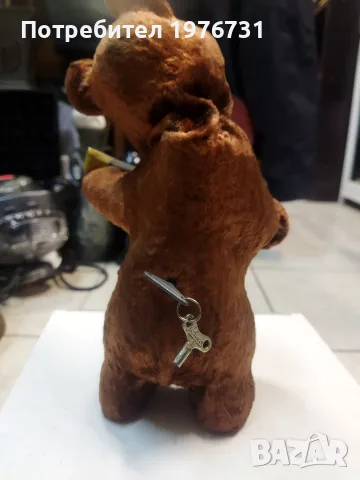 Механична играчка - Мече с балалайка, снимка 4 - Други - 56322339