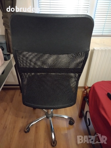 Промо! Черен офис стол в добро състояние, снимка 7 - Столове - 52914422