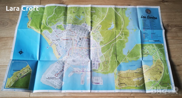 Постери и карти от игри GTA 5 Vice City Liberty City MAFIA III Elder, снимка 3 - Други - 53169770