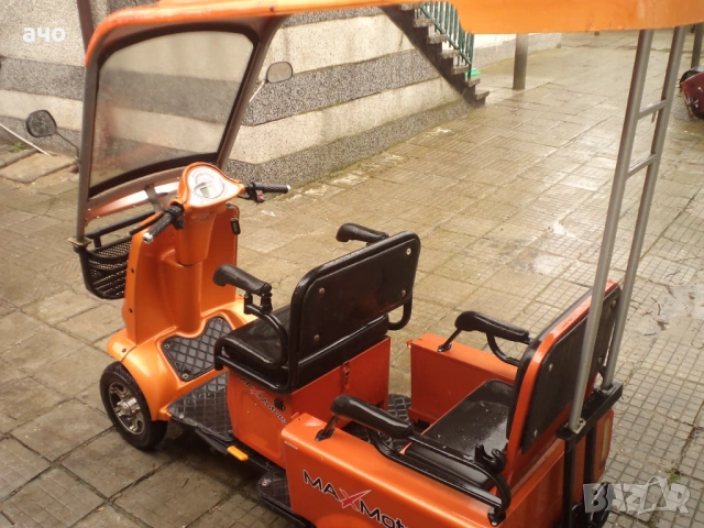 Електрически скутер за двама-с покрив!!!ТРАНСПОРТ, снимка 13 - Инвалидни скутери - 53571857