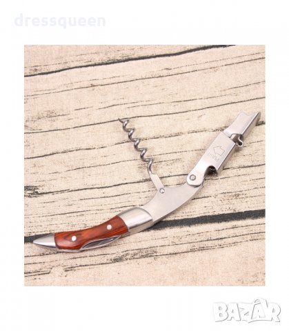 2901 Сгъваем тирбушон с дървена дръжка, снимка 18 - Аксесоари за кухня - 34266209