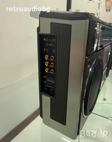 🔈Рядък колекционерски радиокасетофон Sanyo M 9994K - Boombox - профилактиран🔈, снимка 8 - Радиокасетофони, транзистори - 56153761
