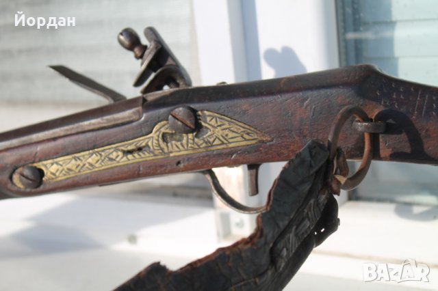 Кремъчна пушка 19век Македония, снимка 7 - Антикварни и старинни предмети - 35862261