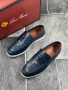 Loro Piana Дамски Тъмносини Ежедневни Обувки Естествена Кожа Код E801, снимка 1