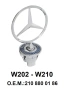 ЕМБЛЕМА Mercedes-Benz W202-W210, МЕРНИК - 250388, снимка 1