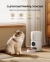 FARORO 4л Автоматична хранилка за котки и кучета/запис на глас/таймер/контрол на порциите, снимка 2