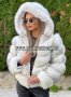 Дамско луксозно палто лисица код 168