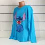 Нова детска блуза с дълъг ръкав и дигитален печат Стич (Stitch), снимка 8