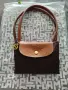 Longchamp Le Pliage  - размер М, дълги дръжки. Кафява, снимка 10