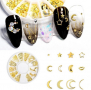 Камъни за нокти звезди , луна , слънце , снежинки комплект , декорация за нокти маникюр