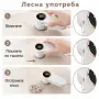 Машинка за премахване на мъх с LED дисплей и USB-C, снимка 4