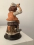 Фигурка  от порцелан.  Височина 19 см стил Каподемонте отличен състояние, снимка 3