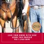 Чисто Ново Каубойско въже / повод за коне Weaver Equine Poly Cowboy Lead (3 м) | Месинг   , снимка 2