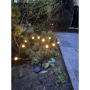 3953 Соларни лампички за градина "Светулки" - с 12 броя лед светлини, снимка 7