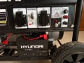 Бензинов генератор Hyundai HHY7000FE - монофазен, снимка 9