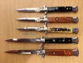 Автоматичен сгъваем нож  / Stiletto / - 24,5 см, снимка 1