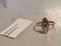 Златен пръстен 0,94гр, снимка 1