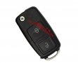 Кутийка ключ VW, Seat, Skoda 2 бутона без острие OS, снимка 1 - Аксесоари и консумативи - 33860486
