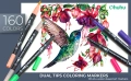 Ohuhu Maui Series маркери с два писеца тип четка и тънък писец, Ohuhu 160 цвята, снимка 10