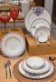 ✨Порцеланов Сервиз за Основно Хранене Karaca Nakkas 24части (за 6човека) 🌹✨, снимка 7