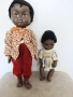 Стара кукла негърка от 60те години , снимка 1
