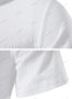 Мъжка модна едноцветна тениска с  качулка и къс ръкав, 2цвята, снимка 6