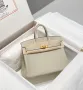 Hermes Birkin Pearl Gray, снимка 1
